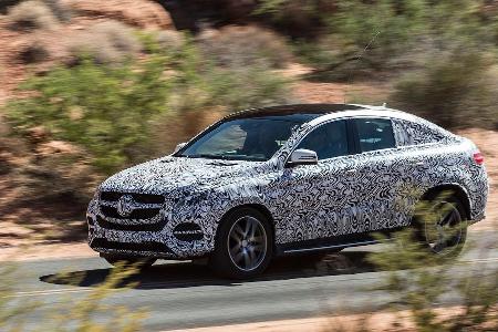 11/2014, Mercedes GLE Mitfahrt