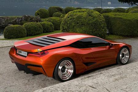 2008: BMW zeigt auf der Villa d'Este das Conceptcar M1 Hommage.