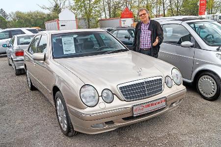 15 Youngtimer ab 798 Euro, Kiesplatz, Hndler, Impression