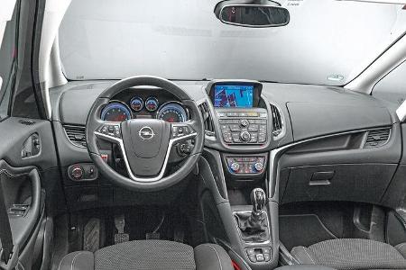 Opel Zafira Tourer, Cockpit