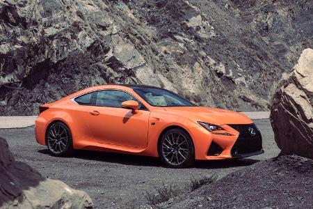 Lexus RC F, Seitenansicht