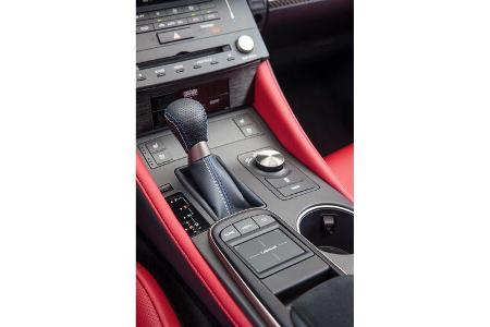 Lexus RC F, Schalthebel