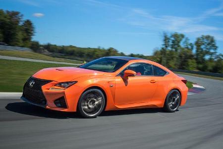 Lexus RC F, Seitenansicht