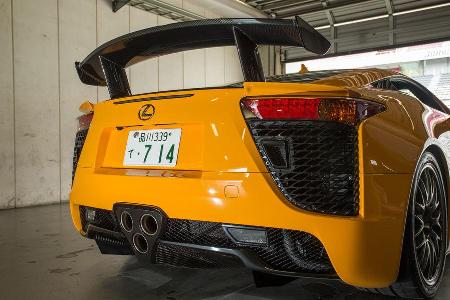 Lexus LFA Nrburgring Edition, Heckspoiler