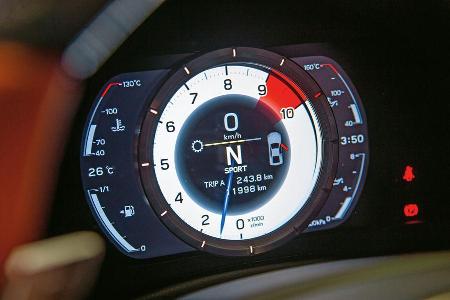 Lexus LFA Nrburgring Edition, Rundinstrument