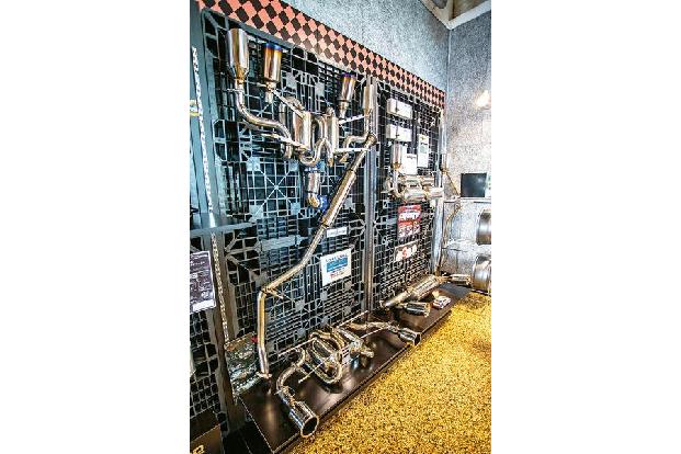 Lexus LFA Nrburgring Edition, Area 86, Teile