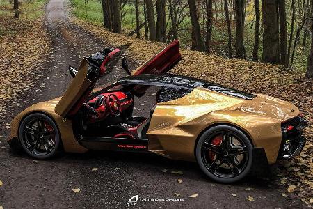 Aritra Das Designs Ferrari Zenyatta