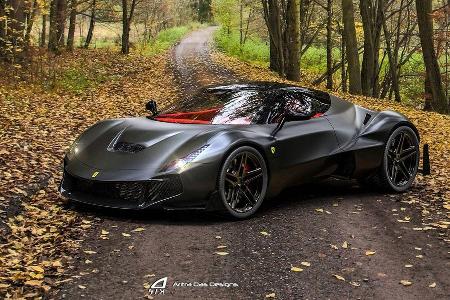 Aritra Das Designs Ferrari Zenyatta