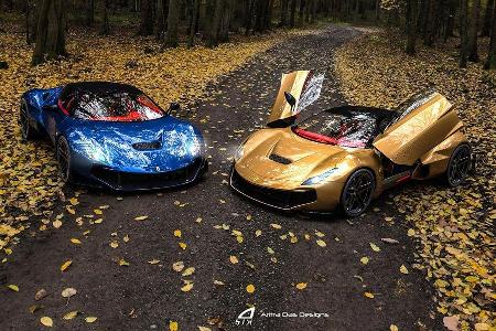 Aritra Das Designs Ferrari Zenyatta