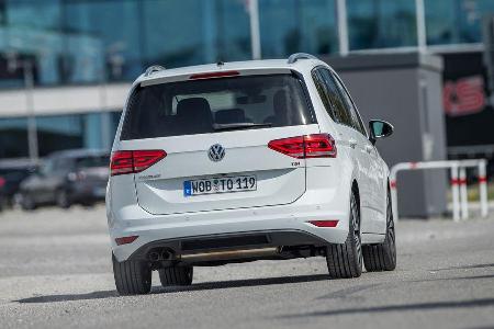 VW Touran 1.4 TSI, Heckansicht