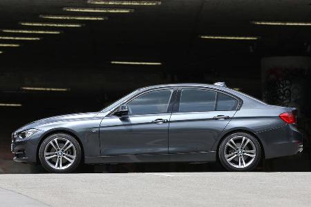BMW 320d, Seitenansicht
