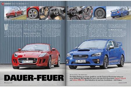 Neues Heft, sport auto, Ausgabe 2/2016, Vorschau, Preview