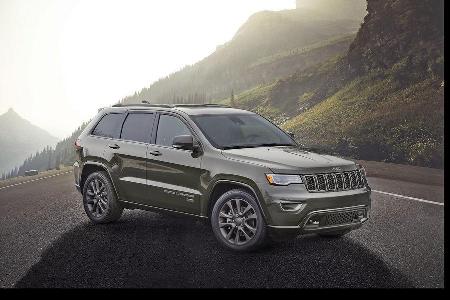 Jeep 75th Anniversary Special Edition Modelle