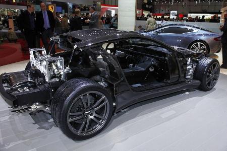 Seine Premiere feierte der neue Supersportler aus dem Hause Aston Martin bereits auf dem Genfer Automobilsalon 2009 - damals...
