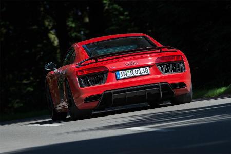 Audi R8 V10 Plus, Heck