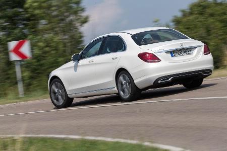 Mercedes C 250 d, Seitenansicht