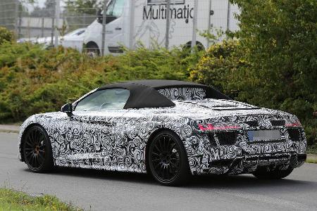 Erlkönig Audi R8 Spyder