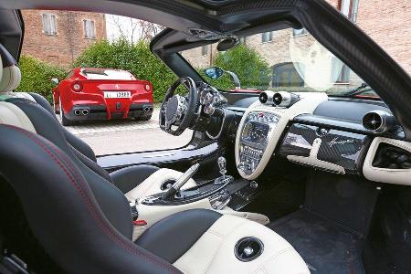 Pagani Huayra, Cockpit, Lenkrad