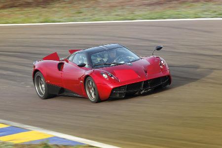 Pagani Huayra, Frontansicht