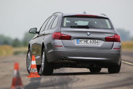 BMW 528i Touring, Heckansicht