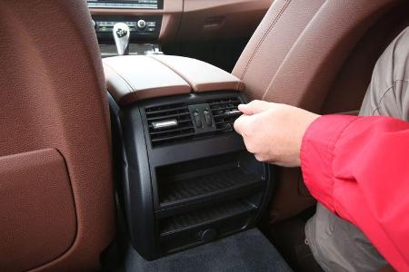 BMW 528i Touring, Luftausströmer