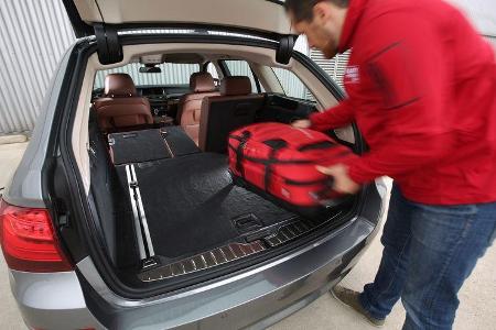 BMW 528i Touring, Kofferraum