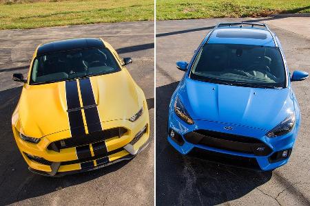 Ford Mustang Ford Focus RS Aufmacher