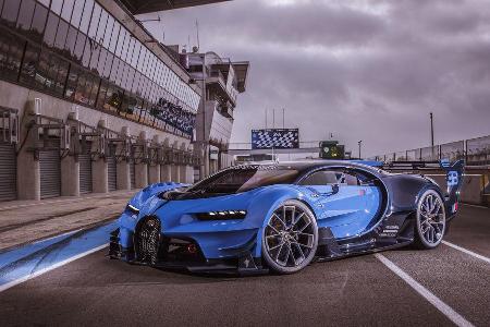Bugatti Vision Gran Turismo, Exterieur