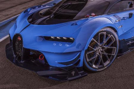 Bugatti Vision Gran Turismo, Exterieur