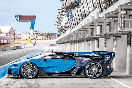 Bugatti Vision Gran Turismo, Exterieur