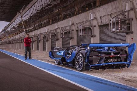 Bugatti Vision Gran Turismo, Exterieur