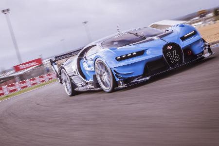 Bugatti Vision Gran Turismo, Fahreindrcke