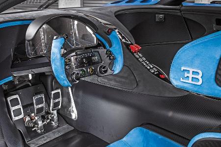 Bugatti Vision Gran Turismo, Interieur