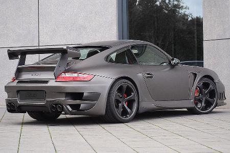 Das Aerodynamik-Programm von Techart optimiert die Luftführung.