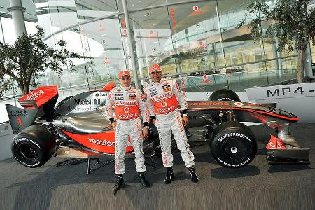 McLaren-Mercedes präsentierte den neuen MP4-24 in der Zentrale des Teams im britischen Woking.