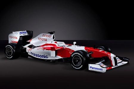 Der neue Formel 1-Bolide von Toyota trägt die Bezeichnung TF 109.