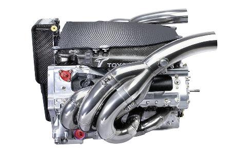 Dieser Motor soll Toyota 2009 den ersten Sieg einbringen.