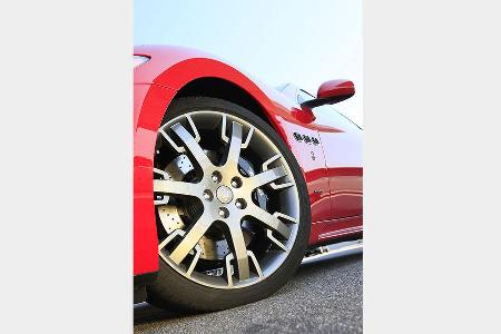 Bremsen, die nach dem Test nicht mehr taufrisch waren.