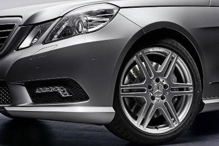 Mächtige 18-Zöller gehören beim AMG-Paket zum Serienumfang.