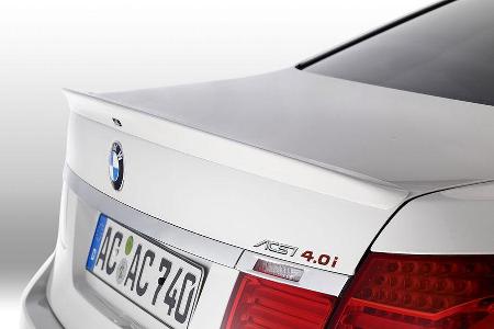 Spoilerlippe auf dem Kofferraumdeckel.