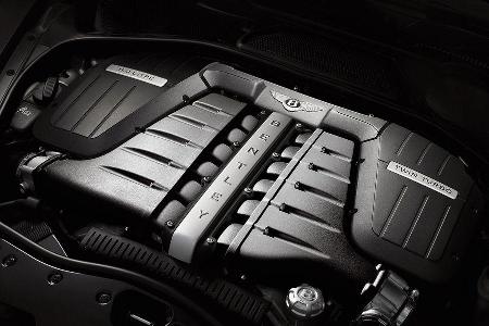 Der GTC Speed schöpft seine Kraft aus einem W12-Motor.