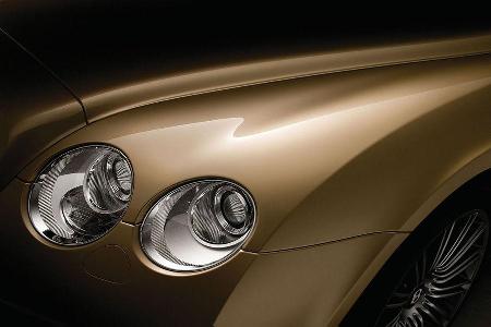 Typisches Bentley-Gesicht.