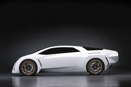 Die Brennstoffzelle wurde zwischen den hinteren Sitzen platziert, die Batterien darunter.
