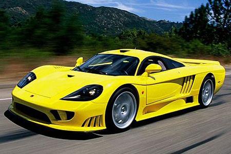 Saleen S7: 557 PS, 712 Nm, Top-Speed 354 km/h, 0 - 100 in 3,5 sek.