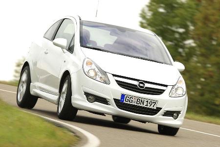 Der dritte im Bunde: Opel Corsa GSI.