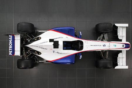 Der BMW-Renner präsentiert sich glatt und schnörkellos.