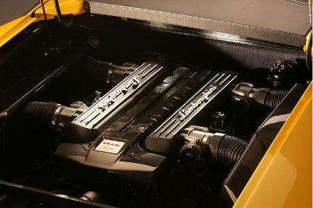 6,496 Liter sind auf zwölf Zylinder verteilt.