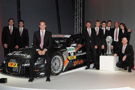 Audi setzt in der DTM 2009 auf bewährte Fahrer