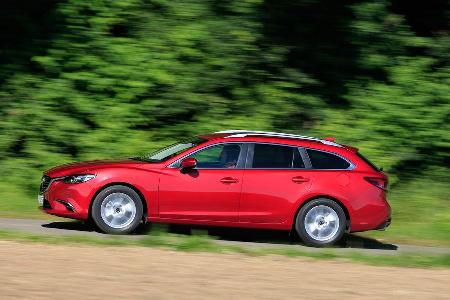 Mazda 6 Kombi D 150, Seitenansicht