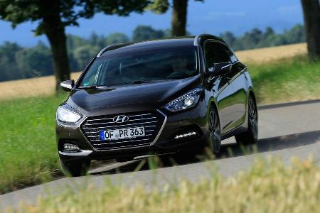 Hyundai i40 Kombi 1.7 CRDi, Frontansicht